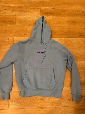 Poppi x target collab. Blue hoodie. Size XL women’s